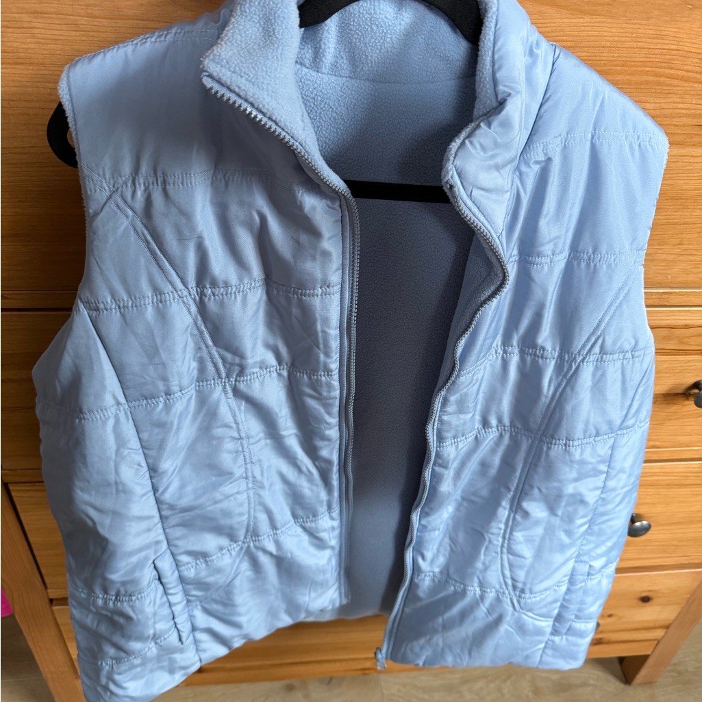 Light Blue Quilted Vest Light Blue Quilted Vest
